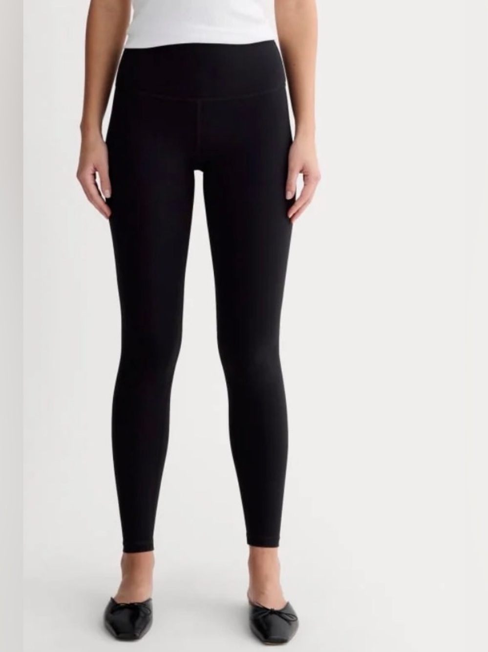 Everlane ReNew black performance leggings size M
